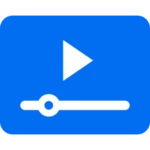 sensor video player android application logo